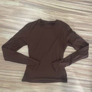 Women's Brown skims Top